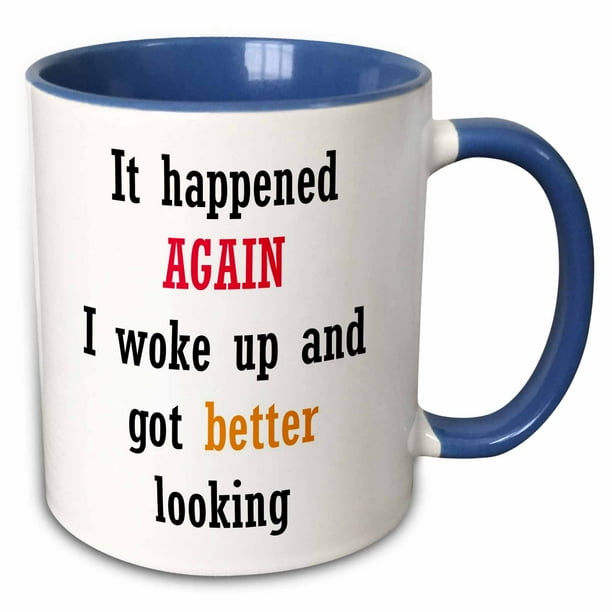 11 oz Blue 3dRose Come And Take It Two Tone Mug 11 oz Blue 3dRose Come And Take It Two Tone Mug